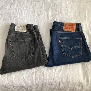 2 pairs mens Levi’s 511 w30, l32